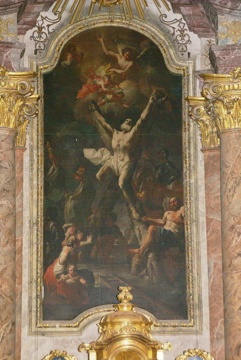 Ex abbazia di St. Andrä an der Traisen - altare maggiore